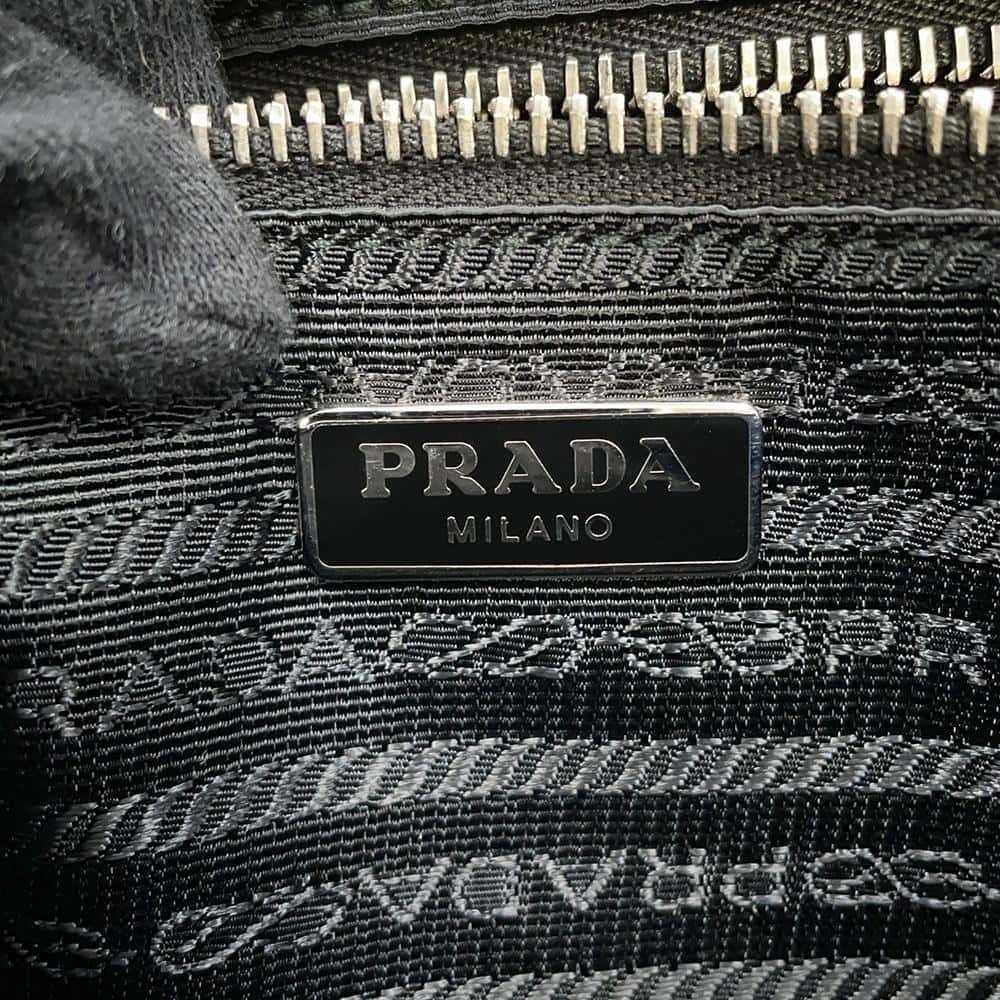 Prada Shoulder Bag Vitello Phoenix Leather - Picture 12 of 12